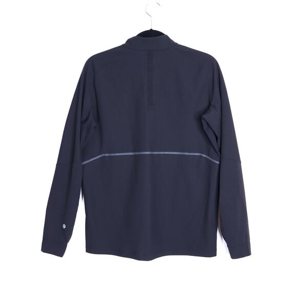 LULULEMON License to Train Half Zip Pullover Black Performance Jacket Men's S - Picture 2 of 8